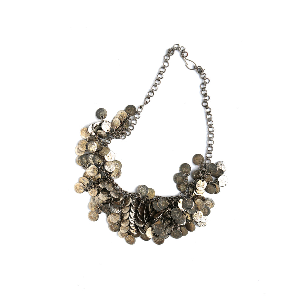 Metal Coin Necklace