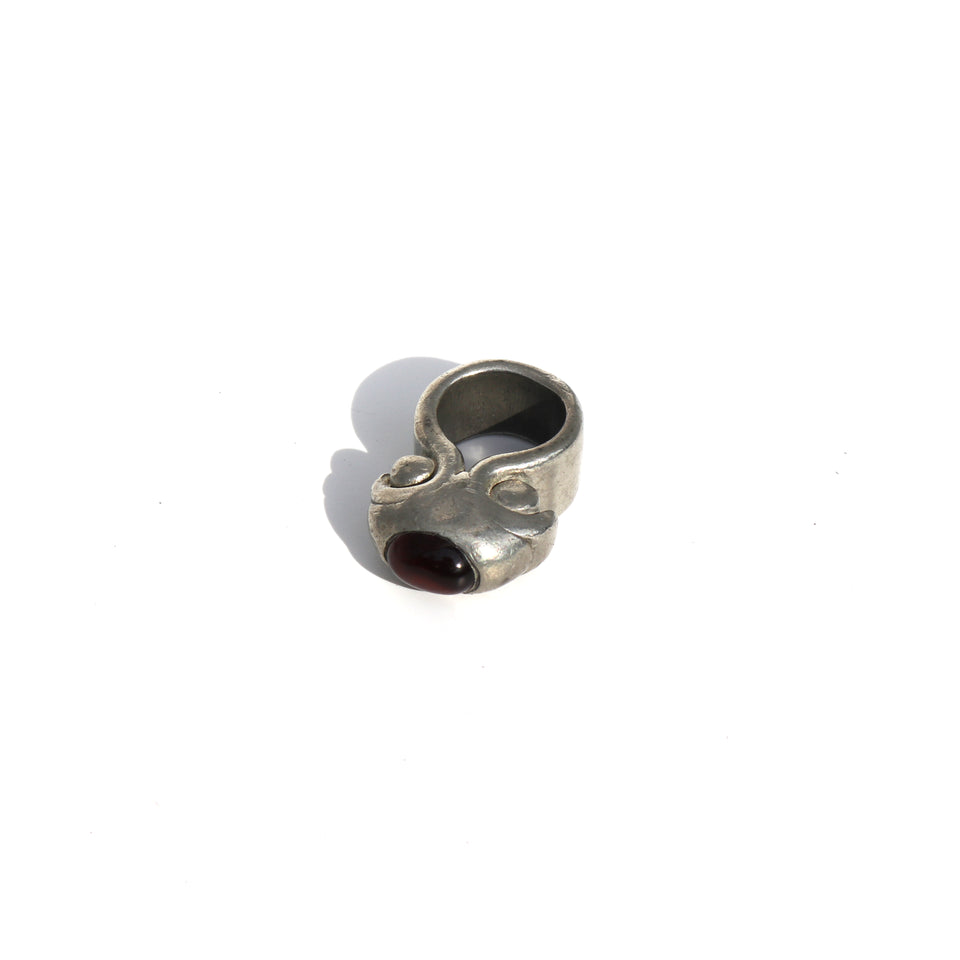Pewter Cabochon Ring