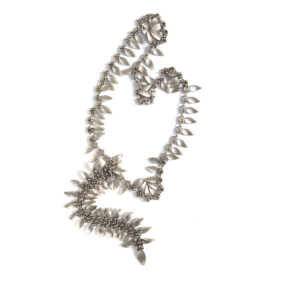Metal Drop Link Necklace