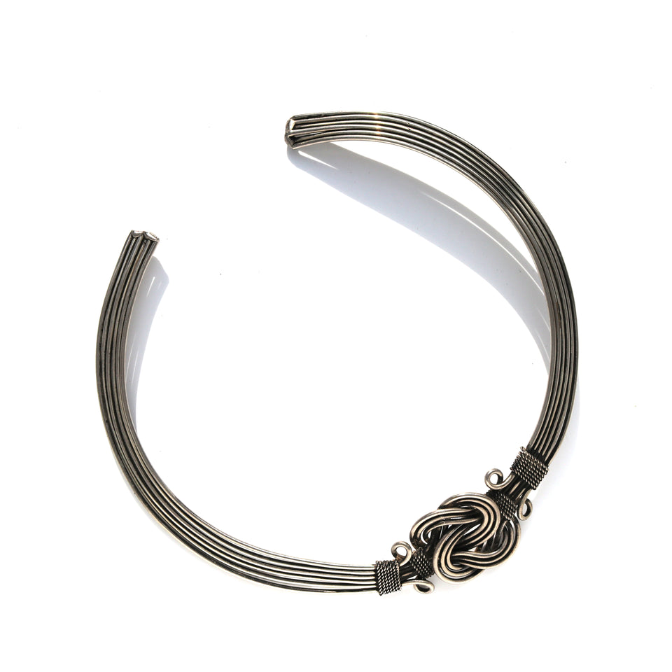 Wire-Wrapped Collar Necklace